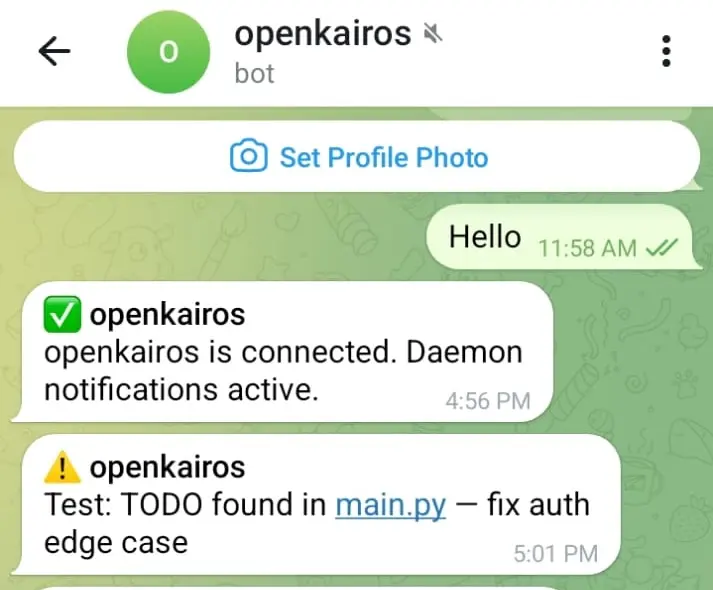 Screenshot 4 of openkairos