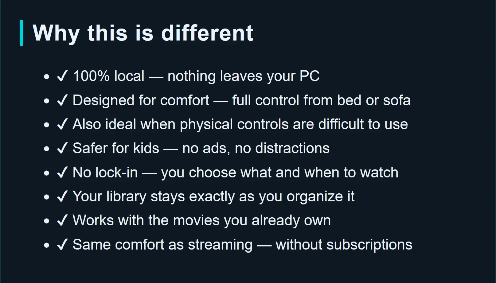Screenshot 3 of Smart Home Cinema – Voice Control