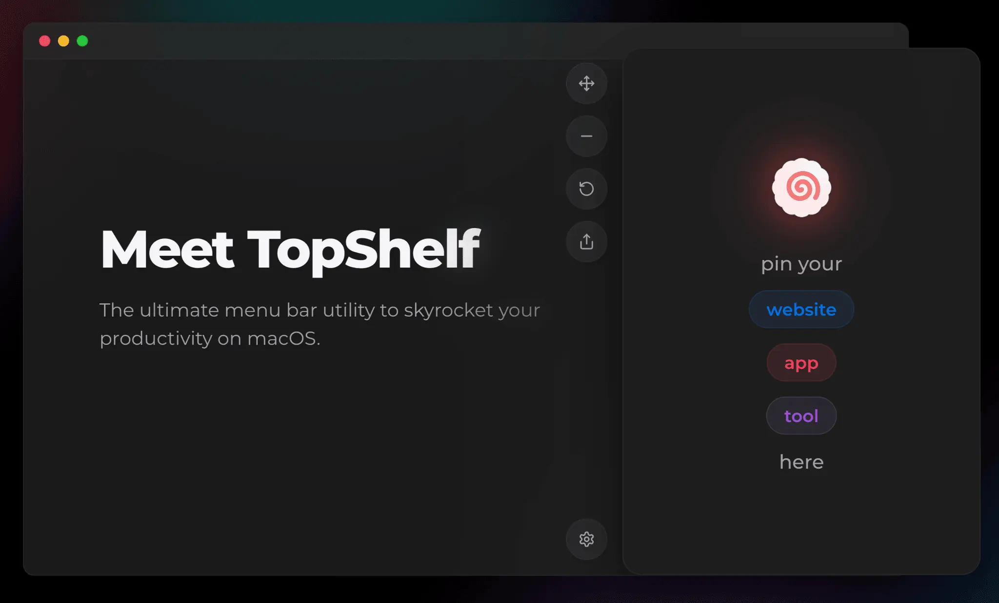 Screenshot 2 of TopShelf