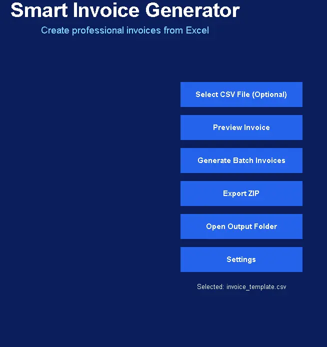 Screenshot 3 of Smart Invoice Generator