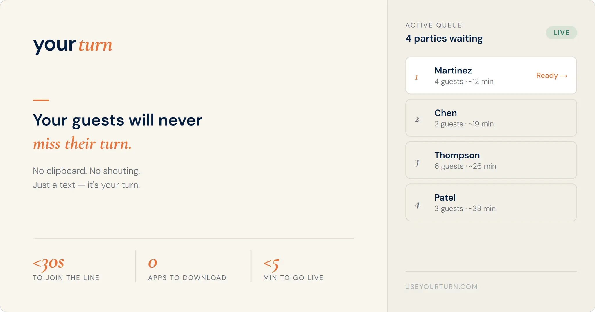 Screenshot 1 of yourturn