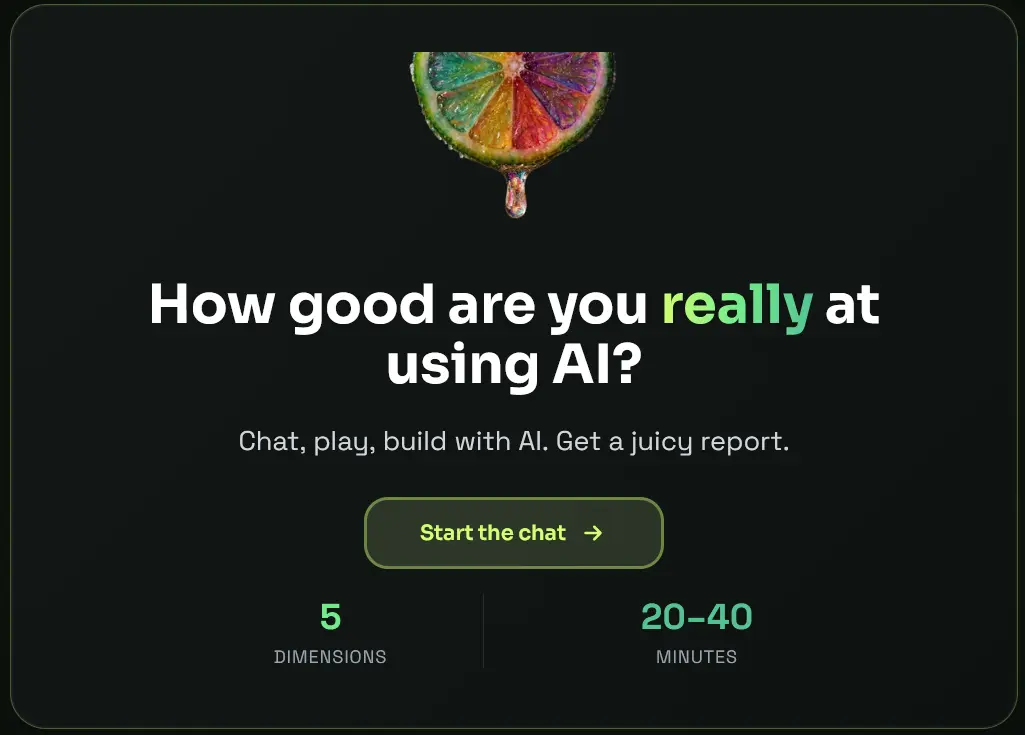 Screenshot 1 of AISA - AI Skills Assessment