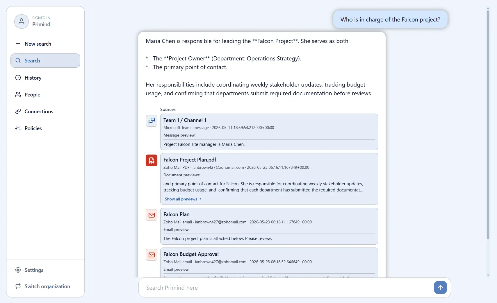 Screenshot 1 of Primind