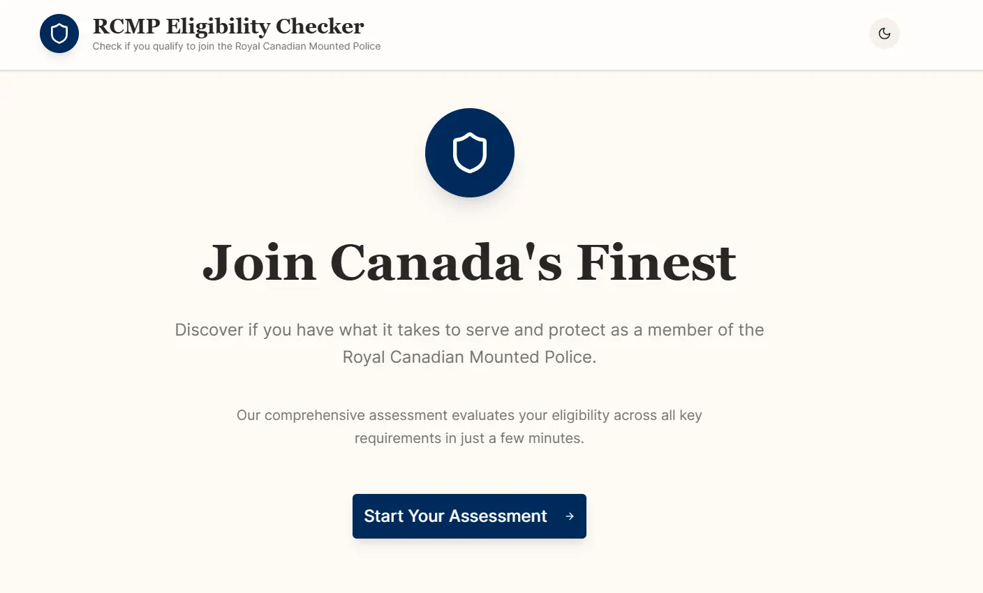 Screenshot 1 of RCMP Salary Calculator