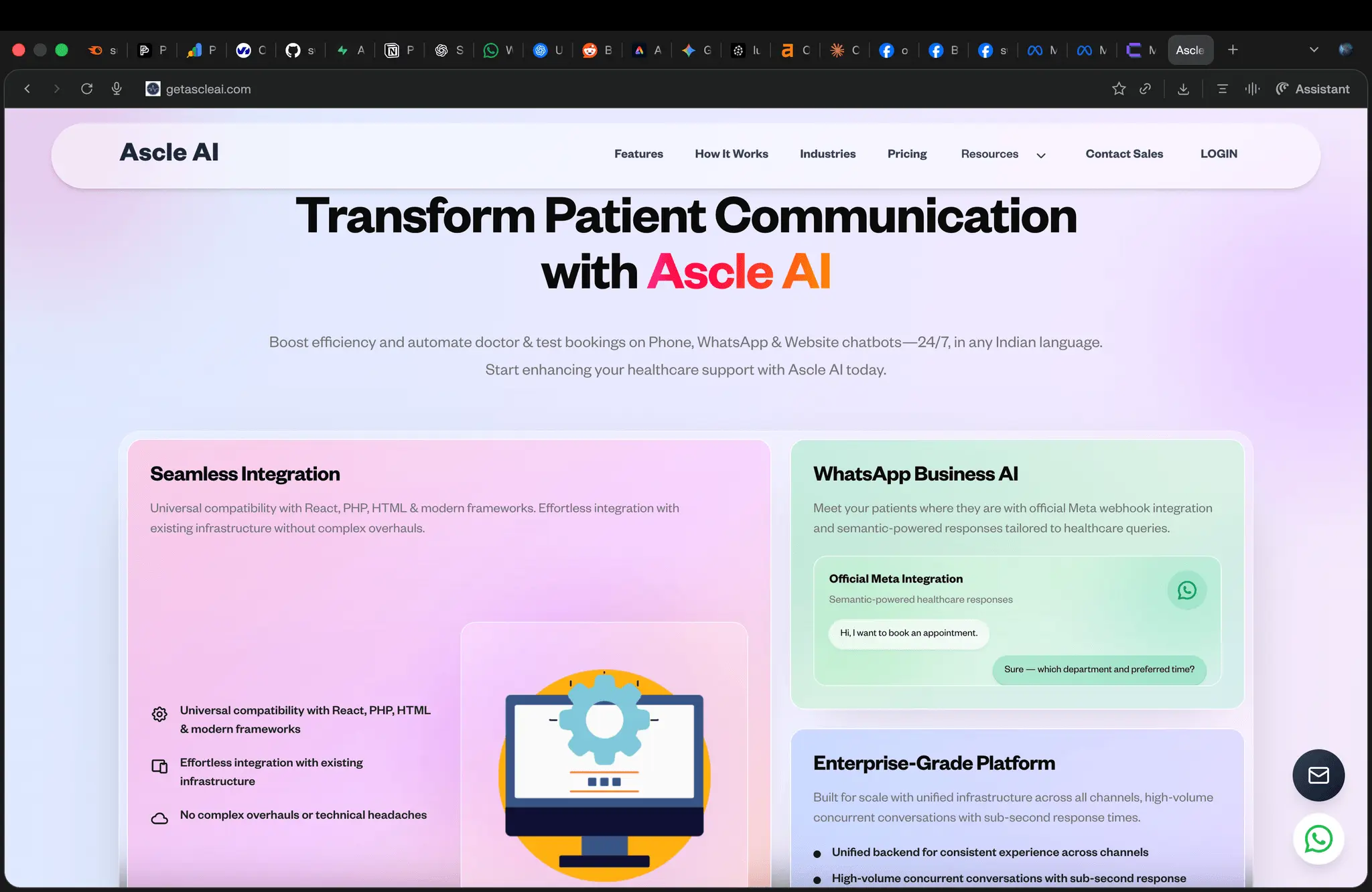 Screenshot 1 of Ascle AI