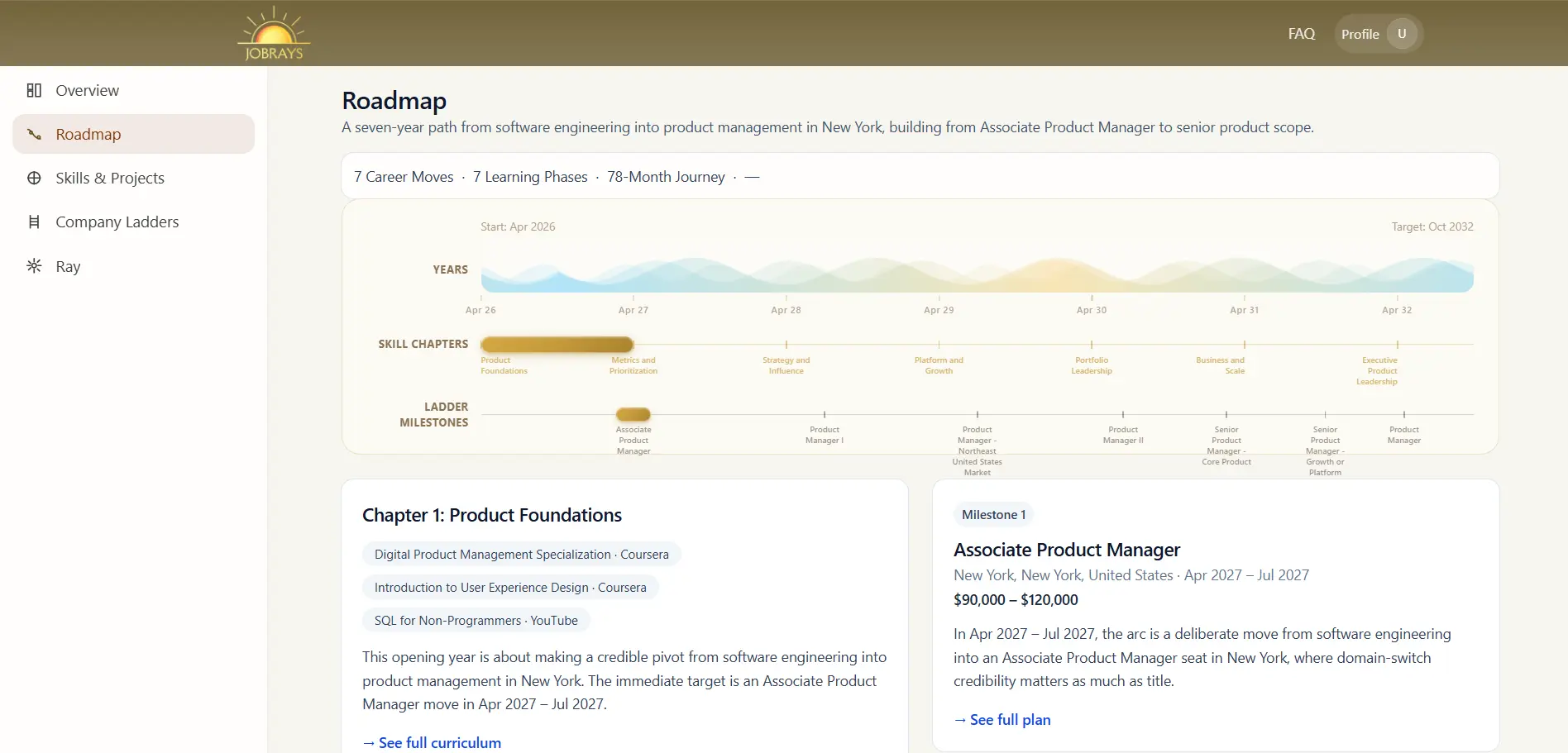 Screenshot 1 of JobRays