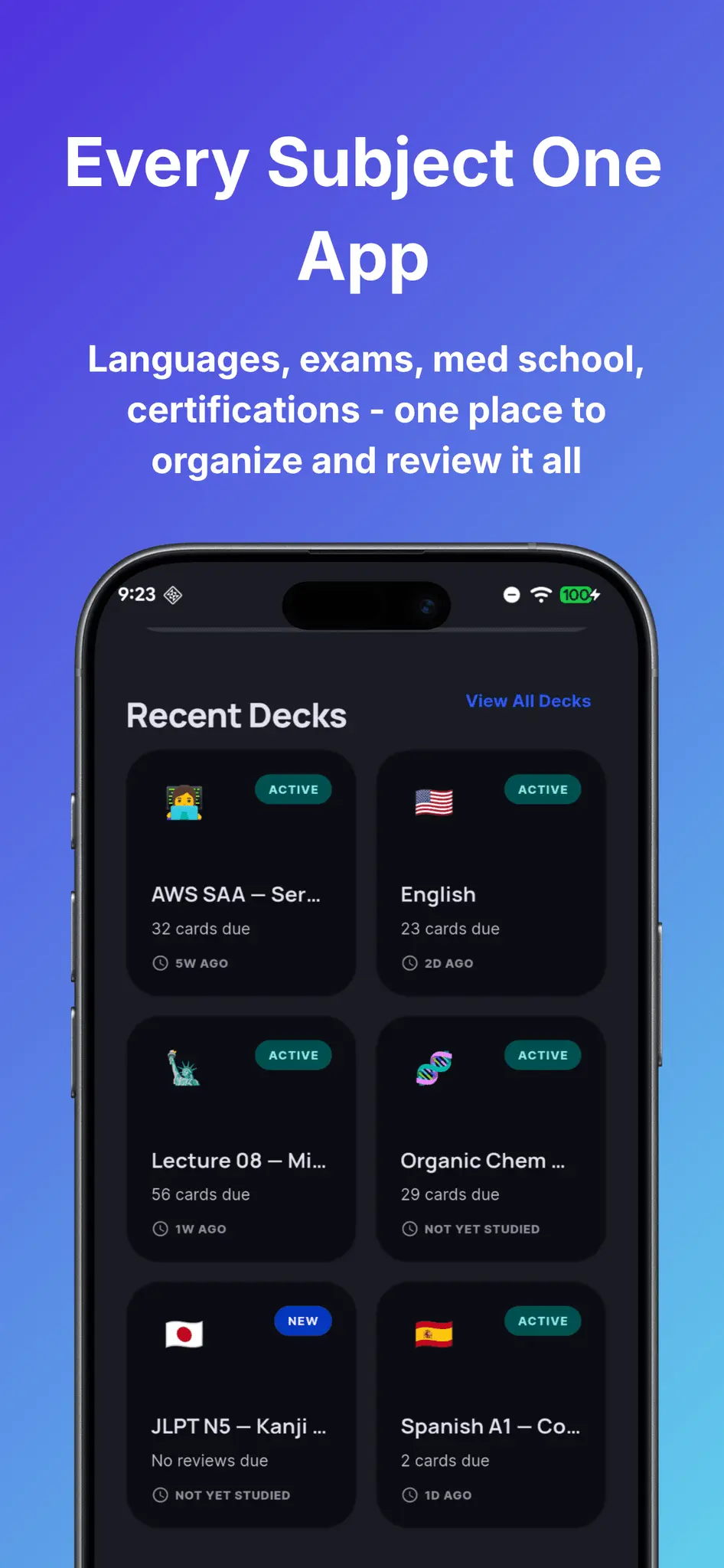 Screenshot 1 of Deckbase