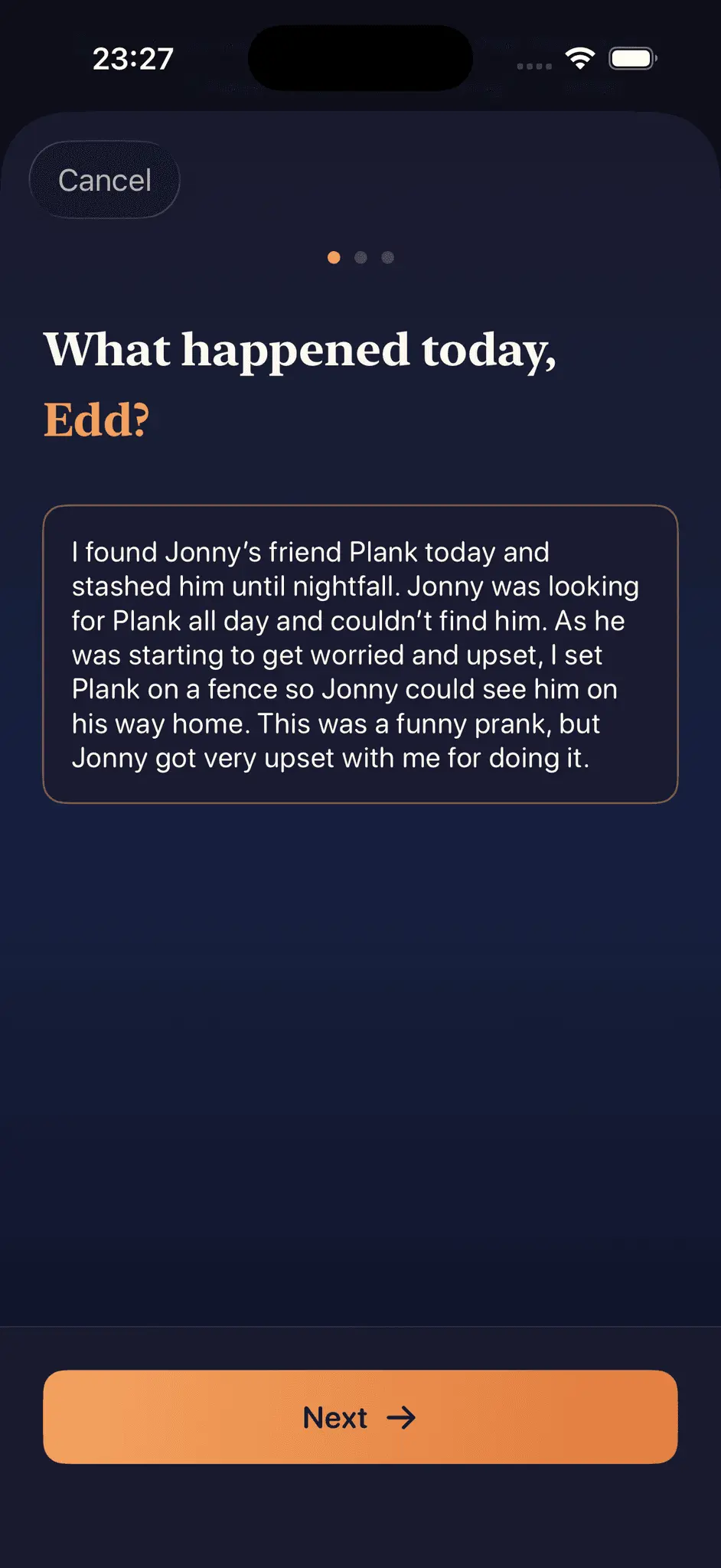 Screenshot 3 of Big Feels