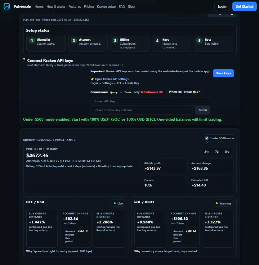 Screenshot 2 of Pairtrade