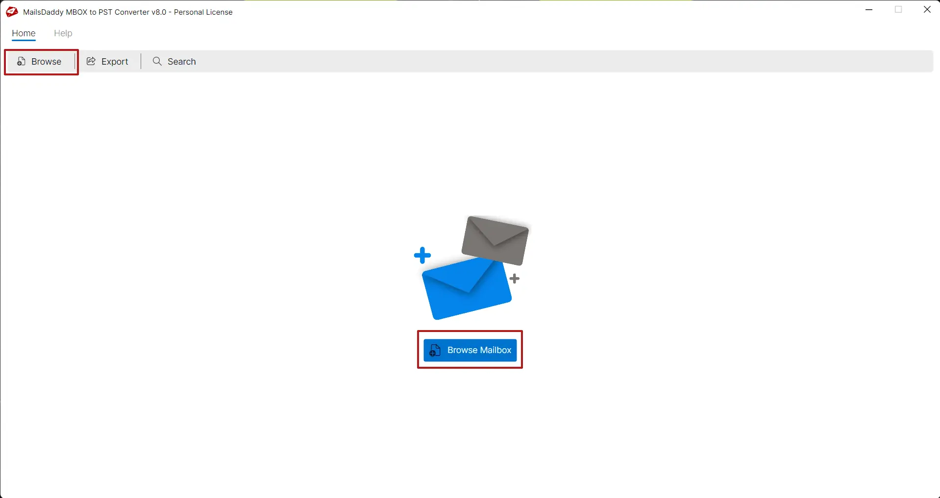 Screenshot 3 of MBOX to PST Converter Tool