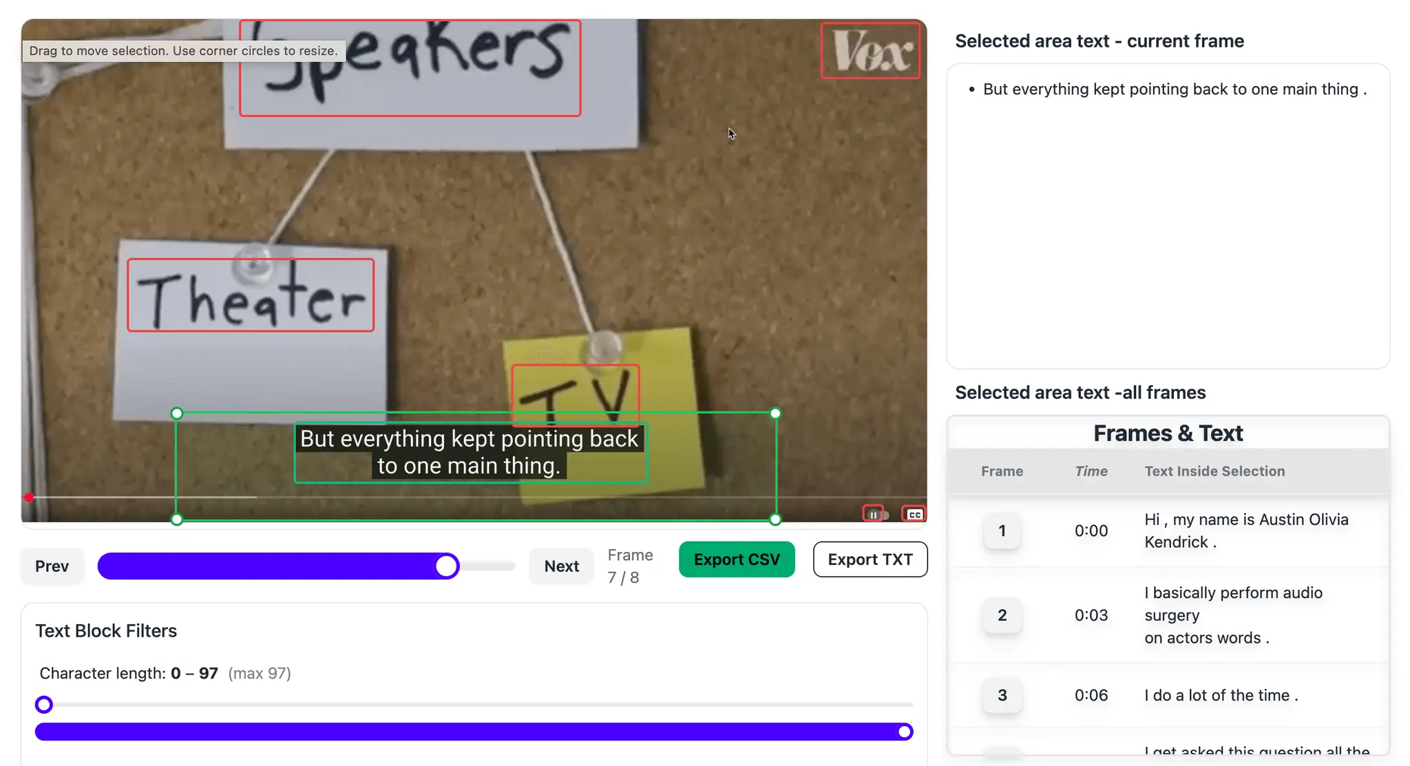 Screenshot 2 of Textractify