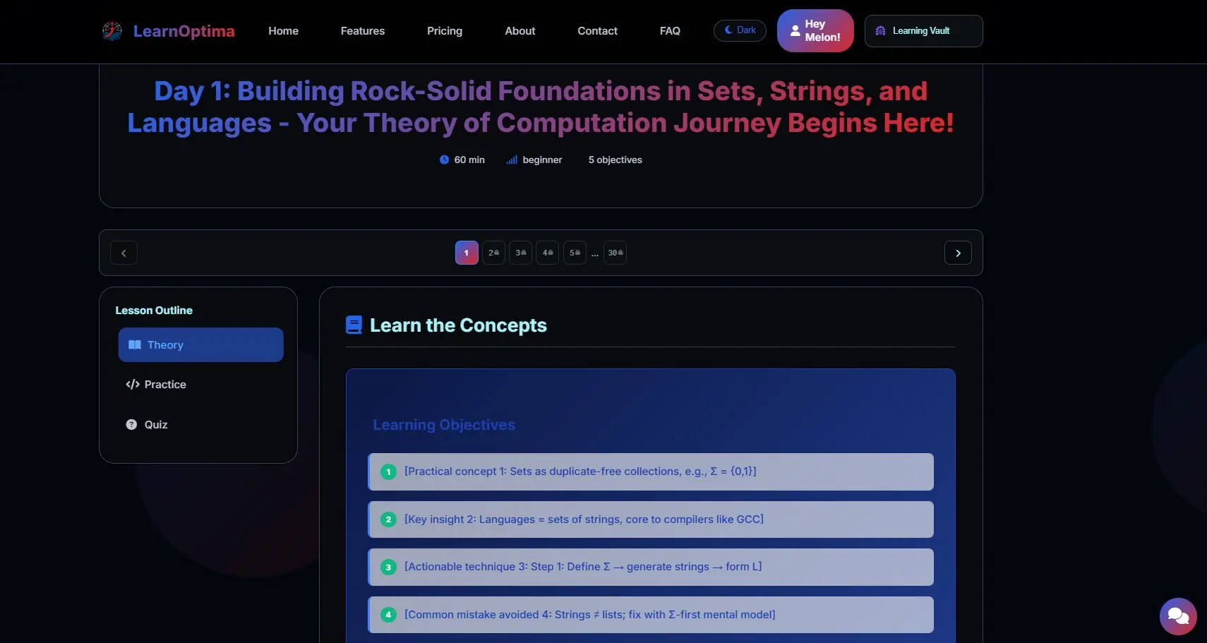 Screenshot 3 of LearnOptima