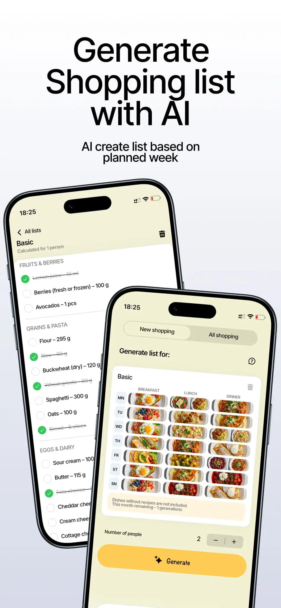 Screenshot 4 of FoodsPlans