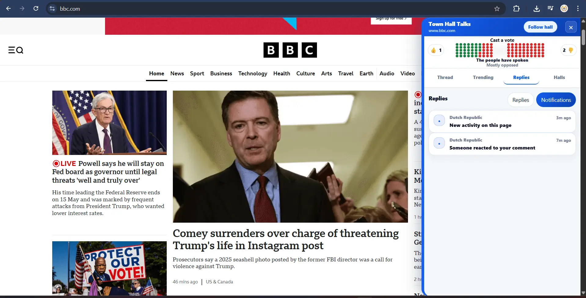 Screenshot 1 of Town Hall Talks