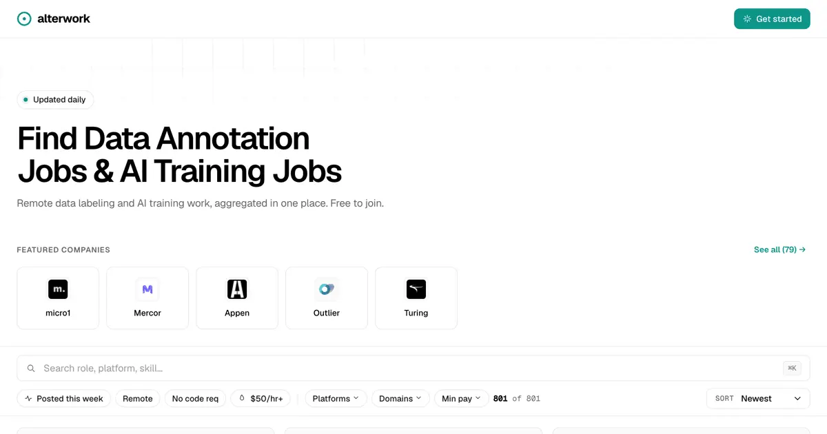 Screenshot 1 of alterwork