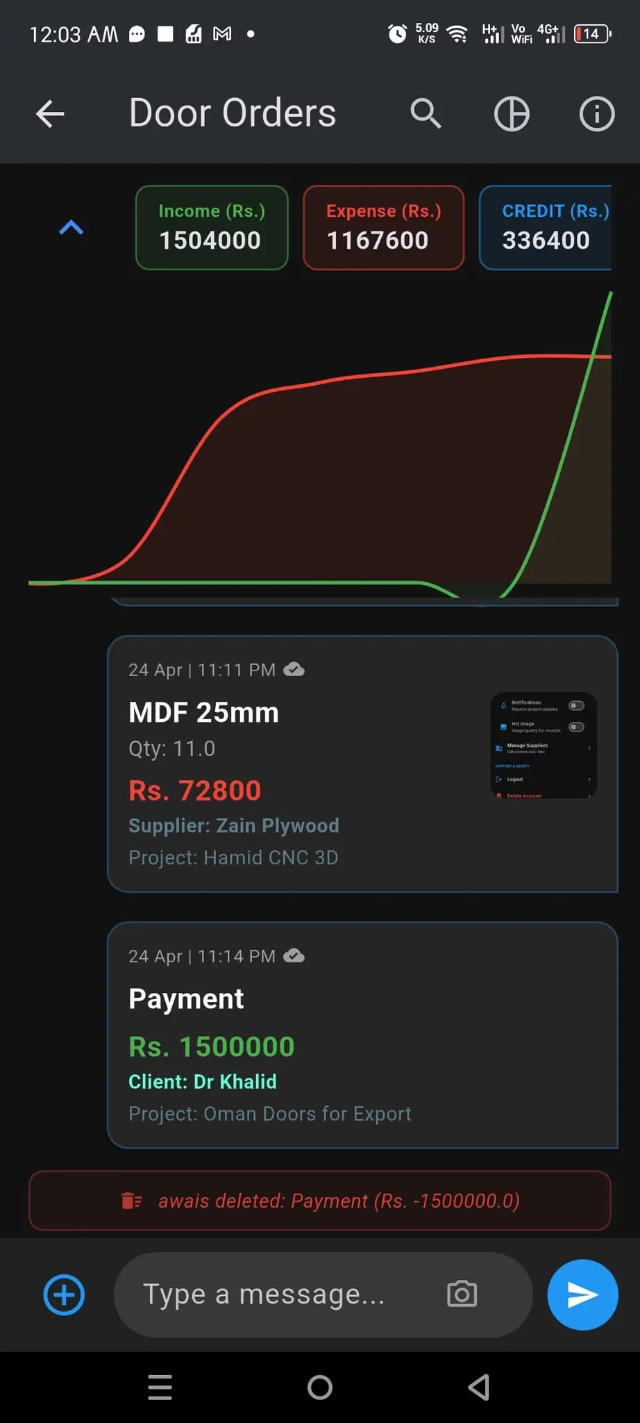 Screenshot 6 of CostTalk: Team Expense Tracker