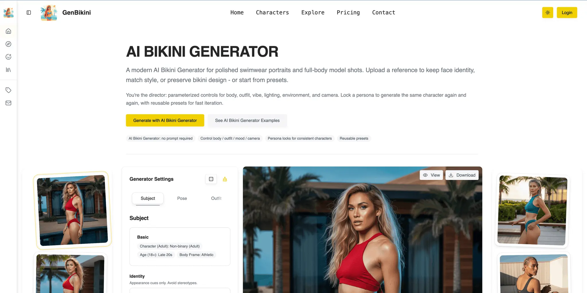 Screenshot 1 of AI Bikini Generator