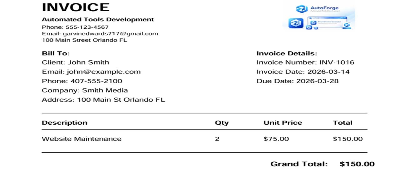 Screenshot 4 of Smart Invoice Generator