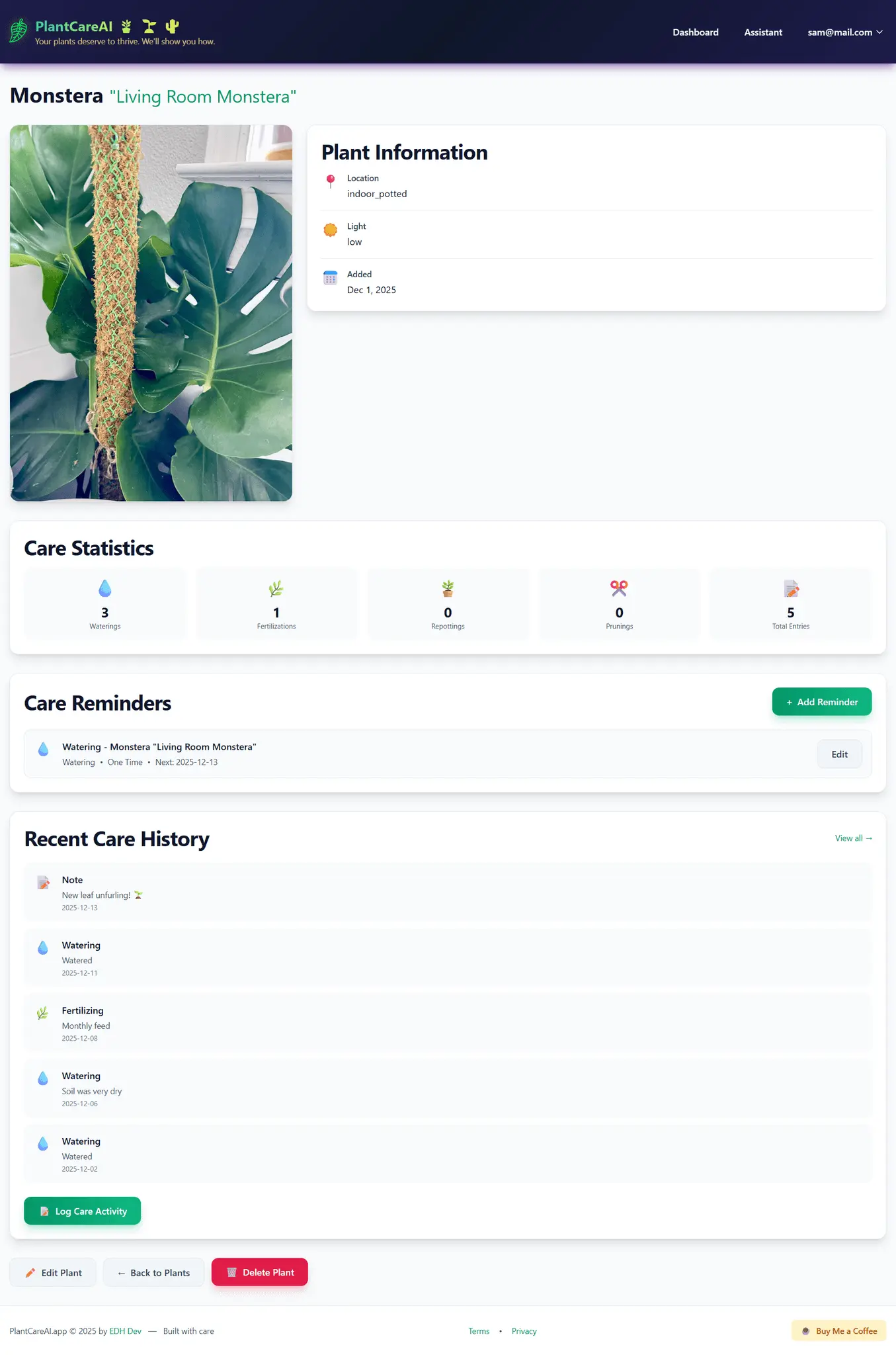 Screenshot 7 of PlantCareAI