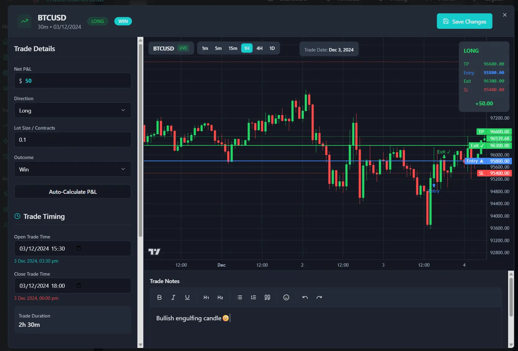 Screenshot 6 of TradeMarkets.ai