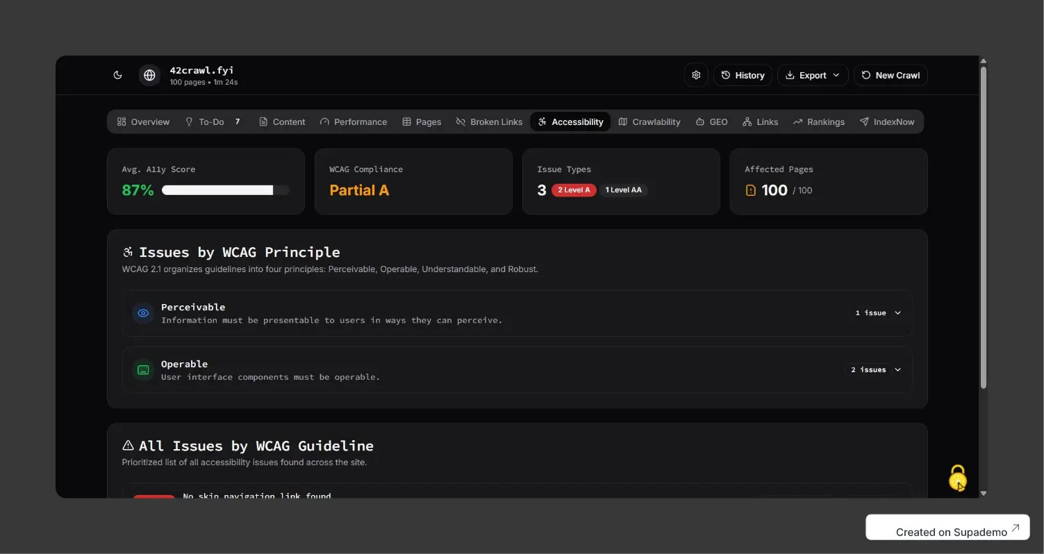 Screenshot 2 of 42crawl
