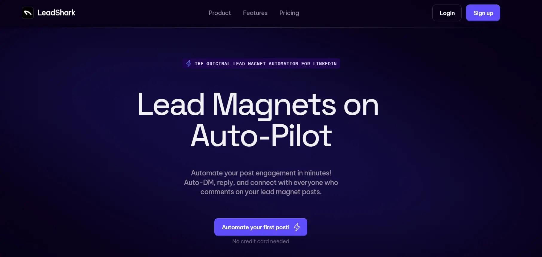 Screenshot 1 of LeadShark