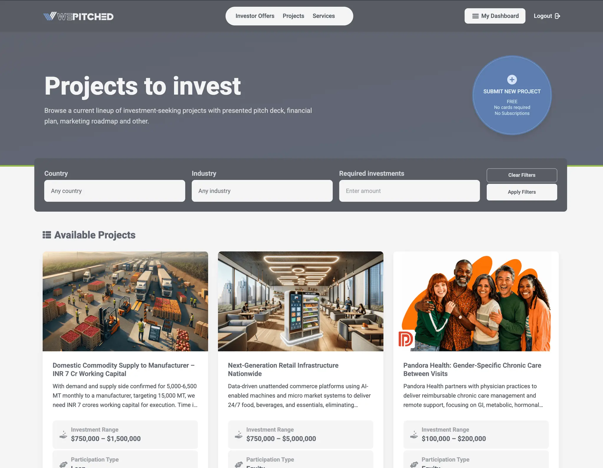 Screenshot 3 of WePitched