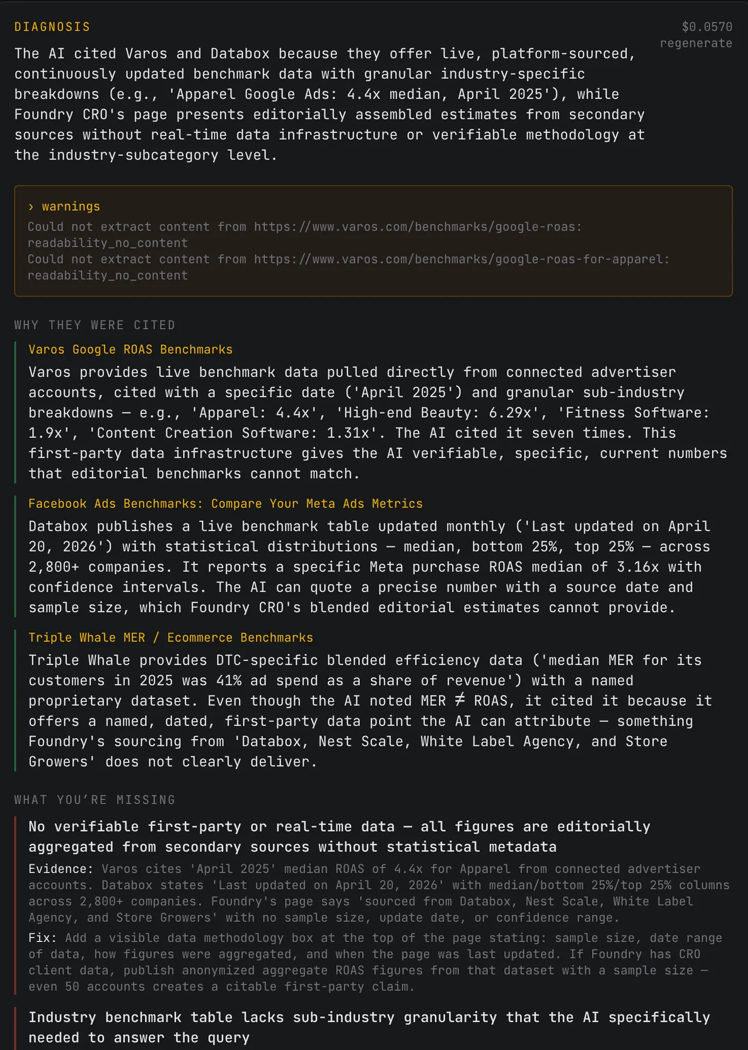 Screenshot 1 of FoundryVis