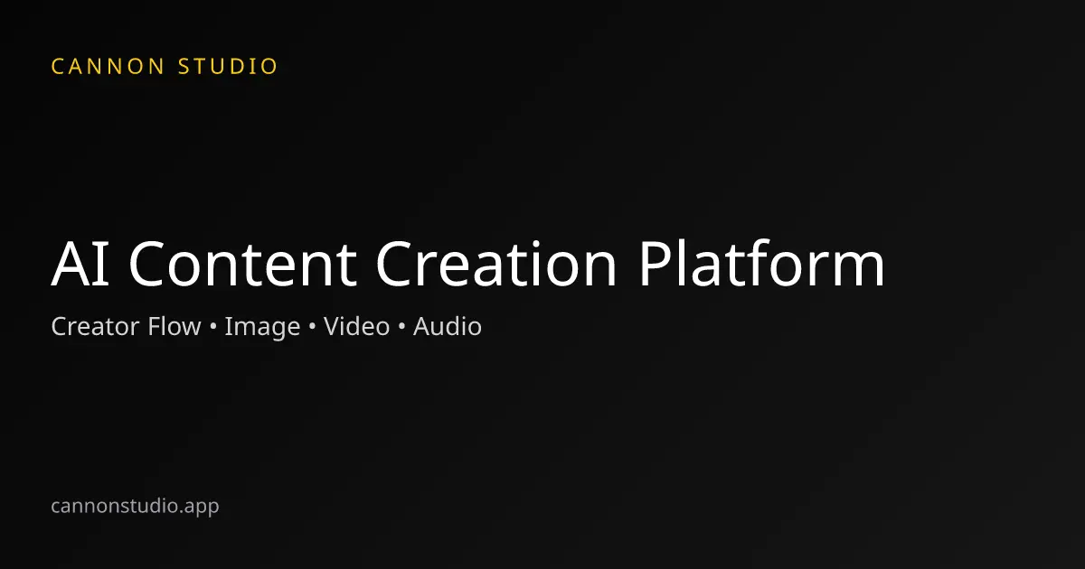 Screenshot 1 of Cannon Studio
