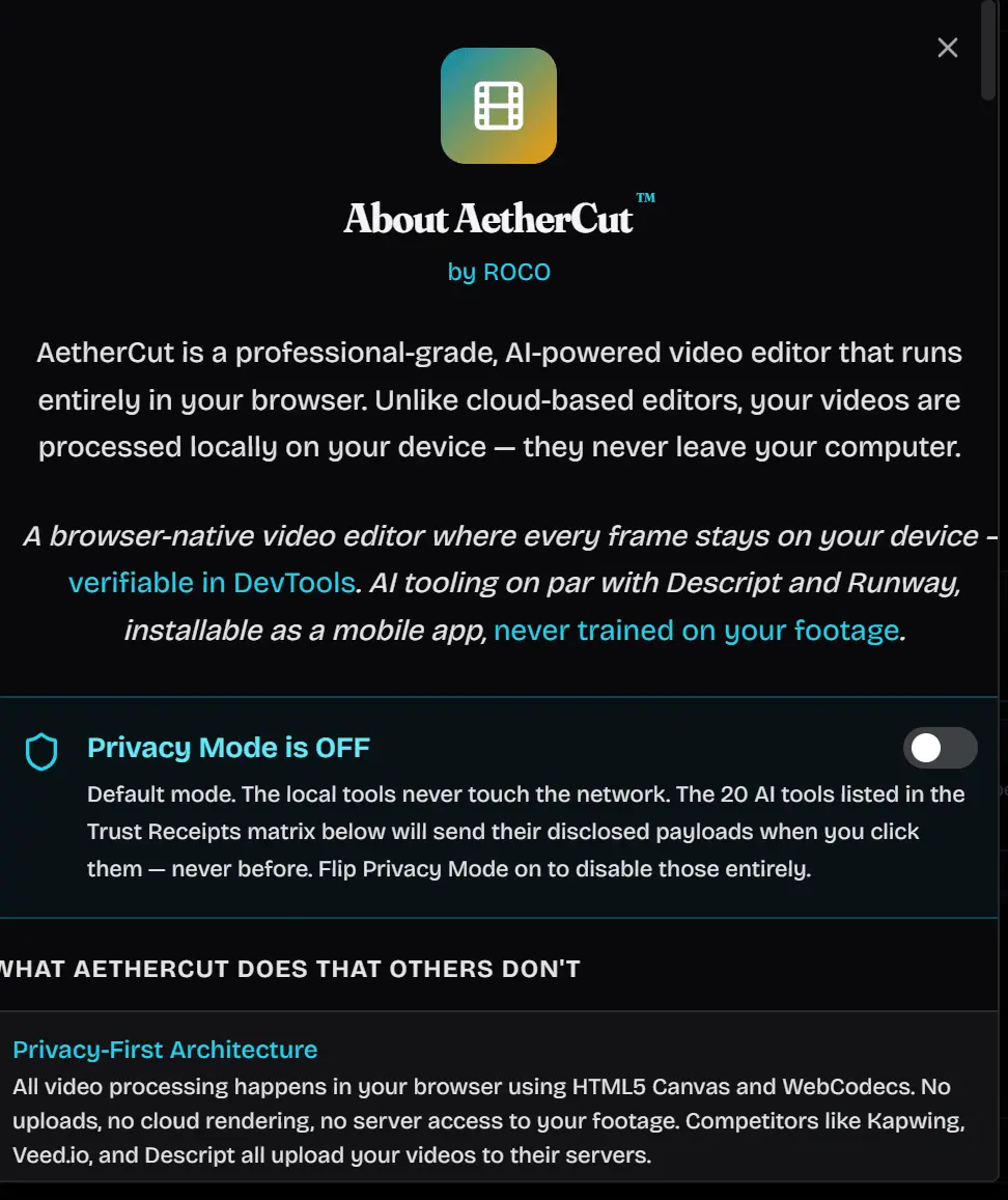 Screenshot 9 of AetherCut