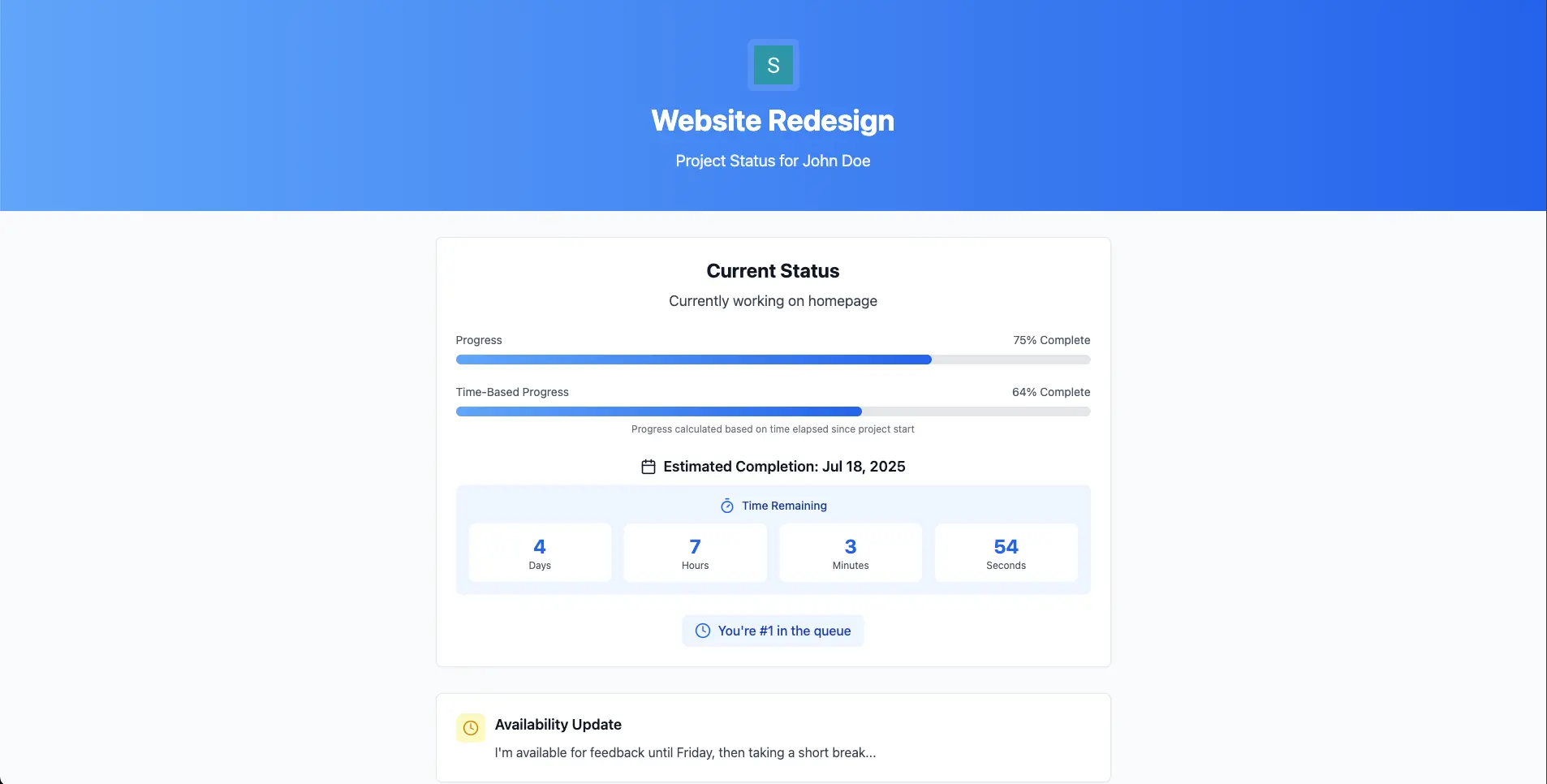 Screenshot 4 of StatusCue