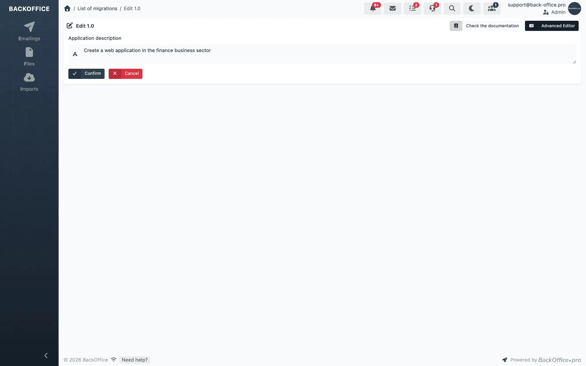 Screenshot 8 of Back-Office.pro