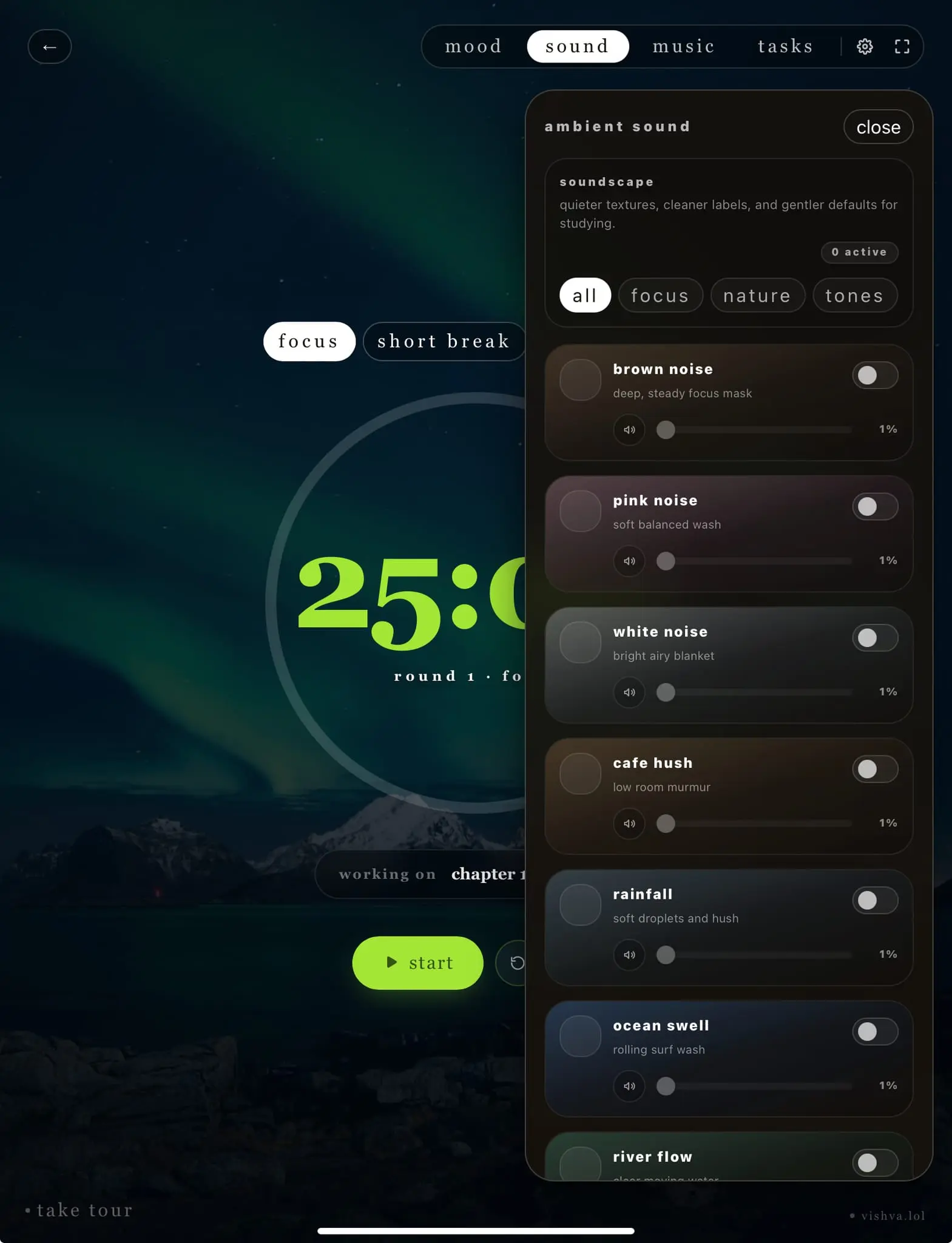 Screenshot 4 of Aesthetic Pomodoro