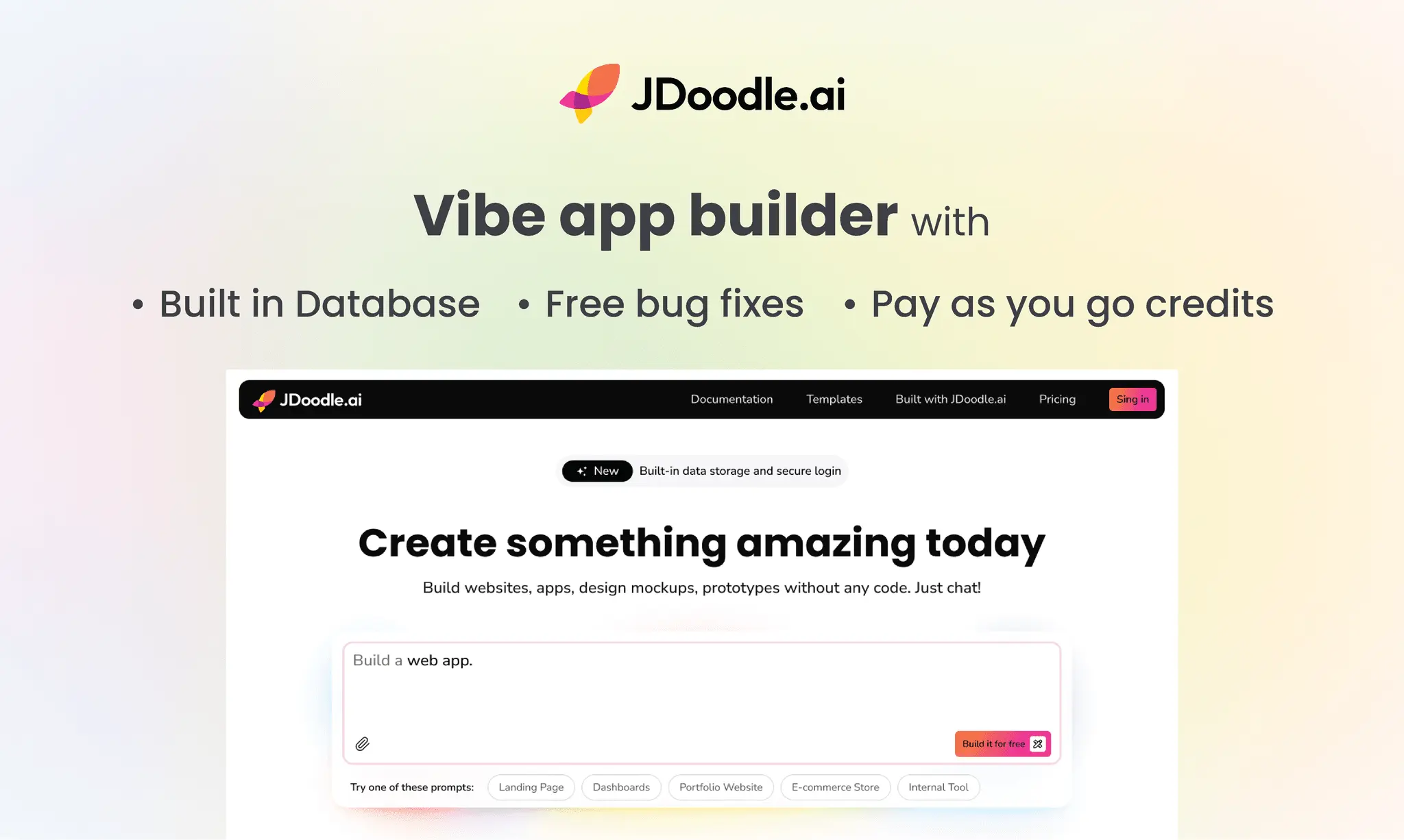 Screenshot 1 of JDoodle AI
