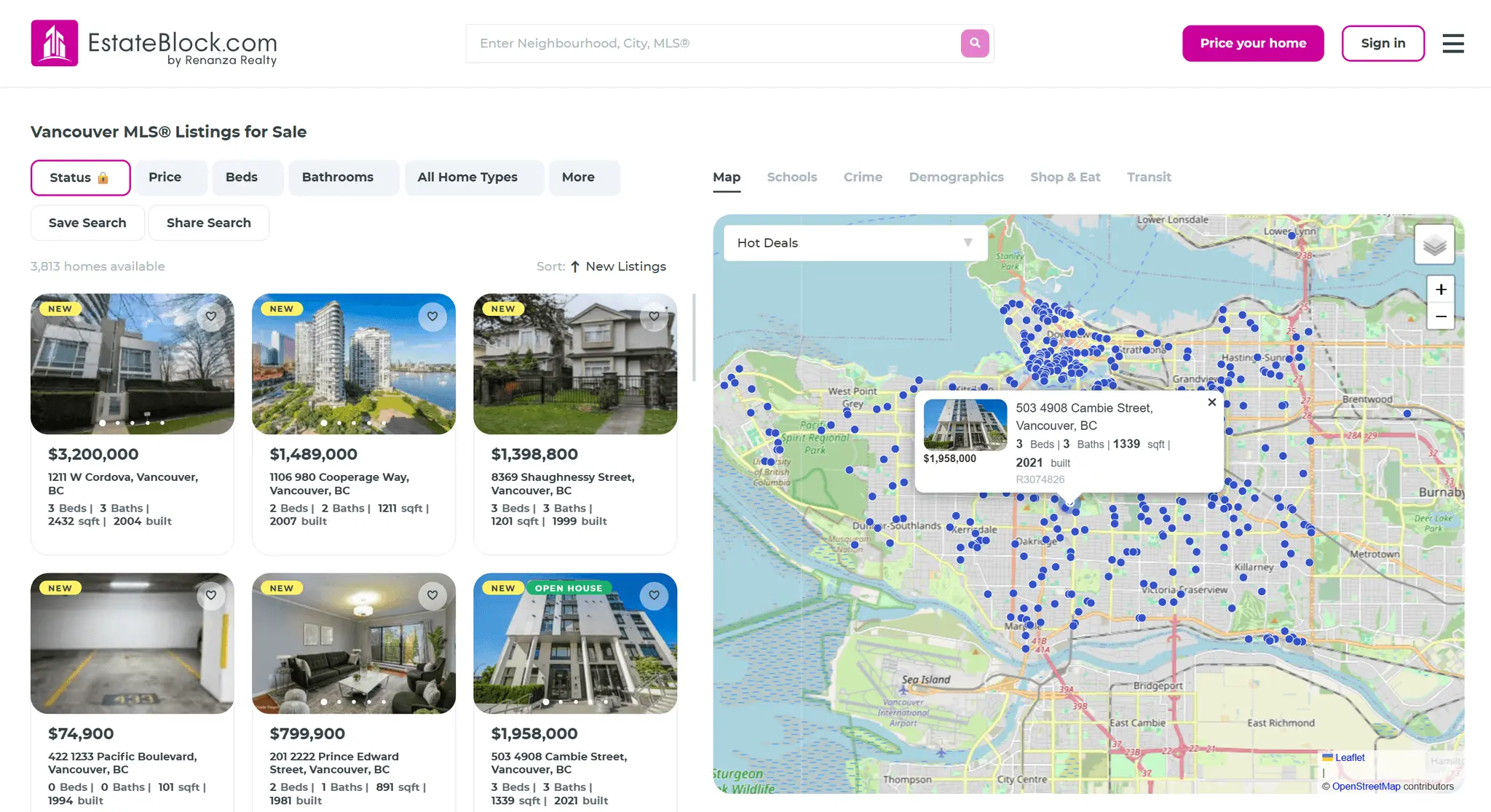 Screenshot 3 of Estateblock.com