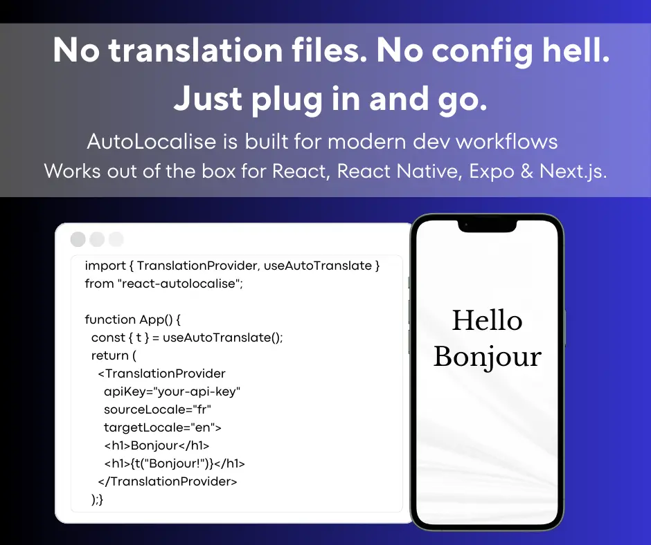 Screenshot 2 of AutoLocalise
