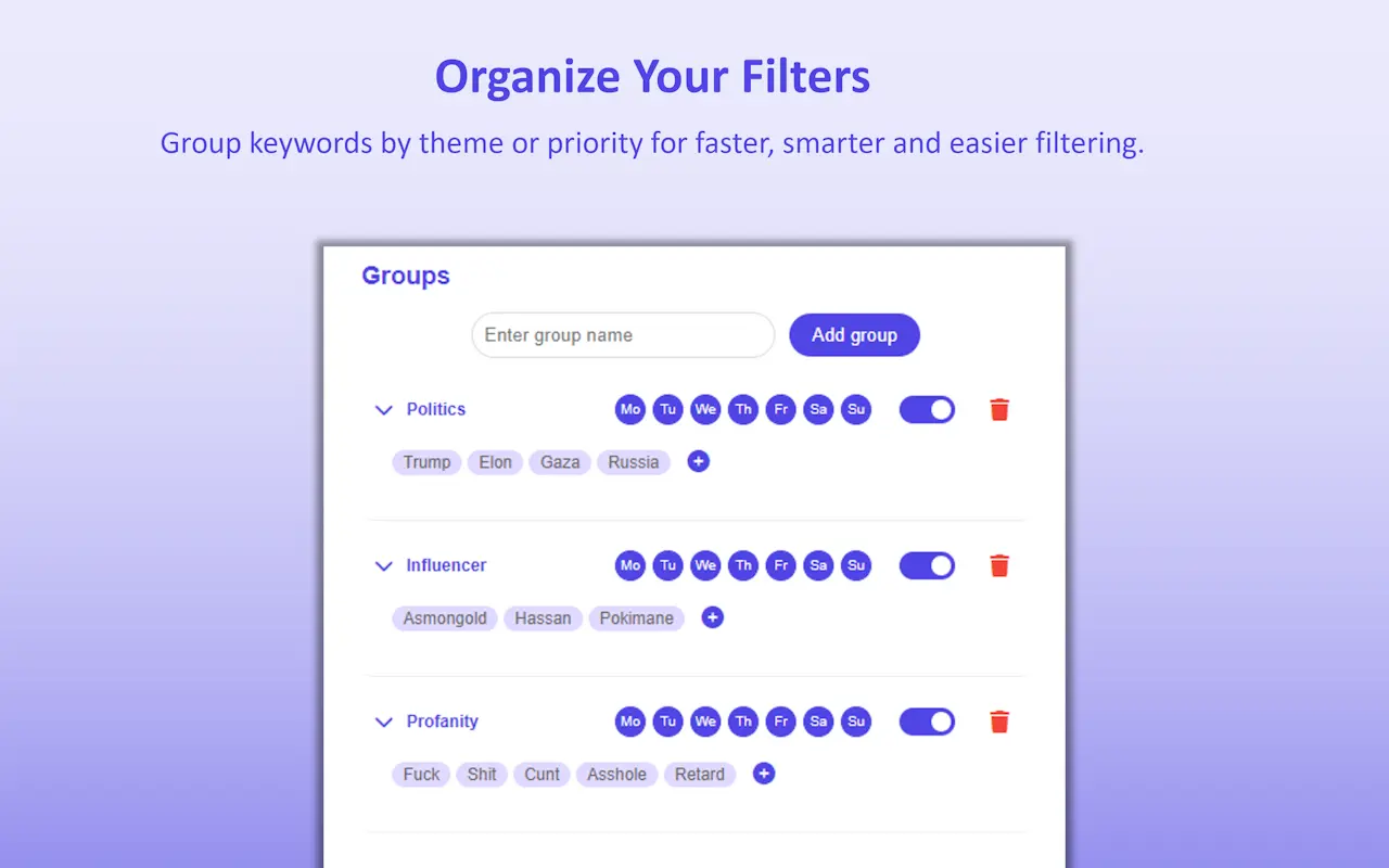 Screenshot 7 of Filter Everything Online - Extension