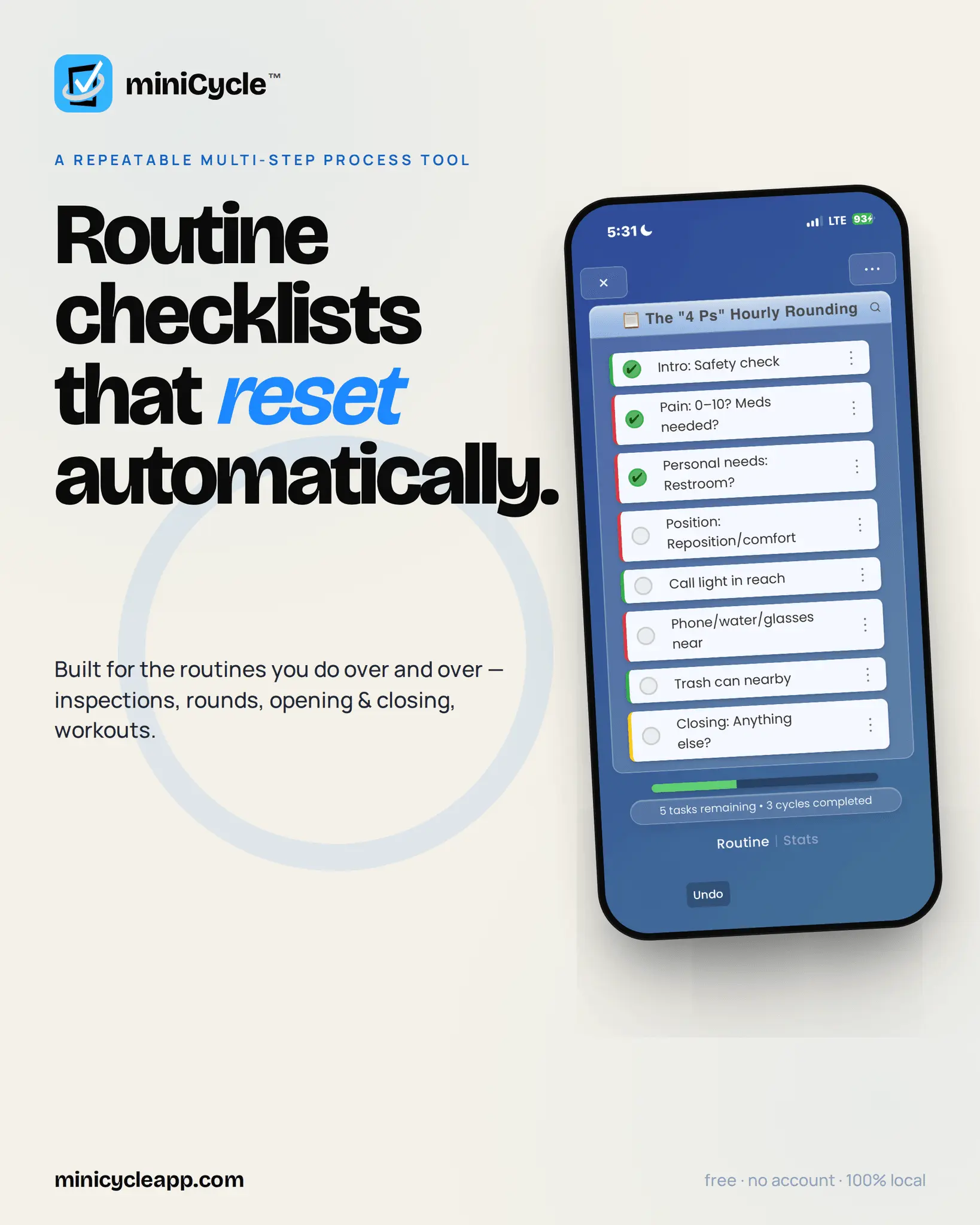 Screenshot 2 of miniCycle