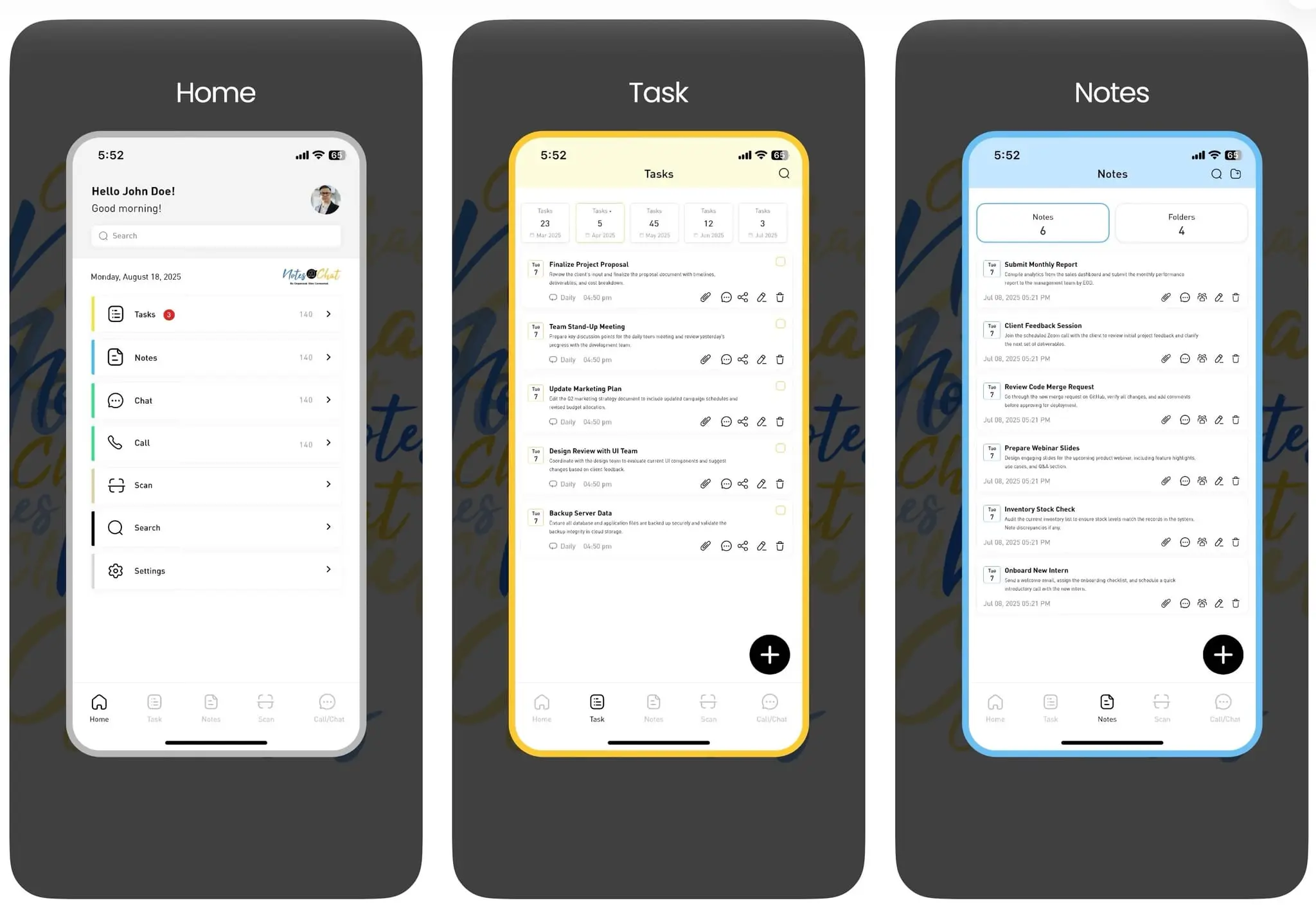 Screenshot 2 of NotesnChat