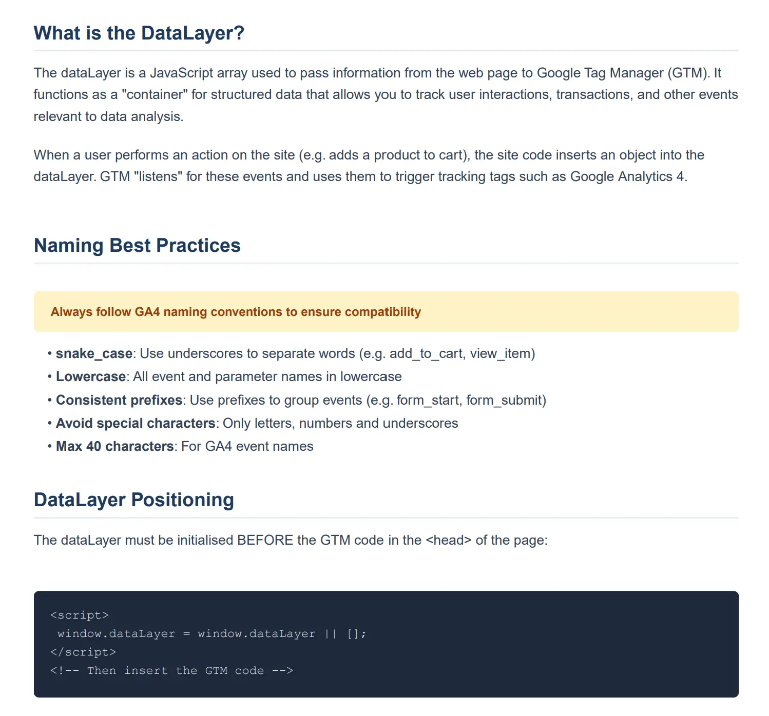 Screenshot 4 of dataLayer Builder
