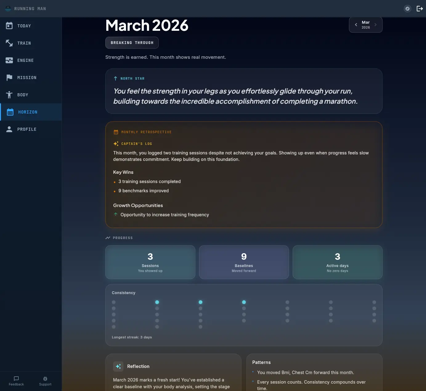 Screenshot 9 of Pelaris AI Fitness Coaching