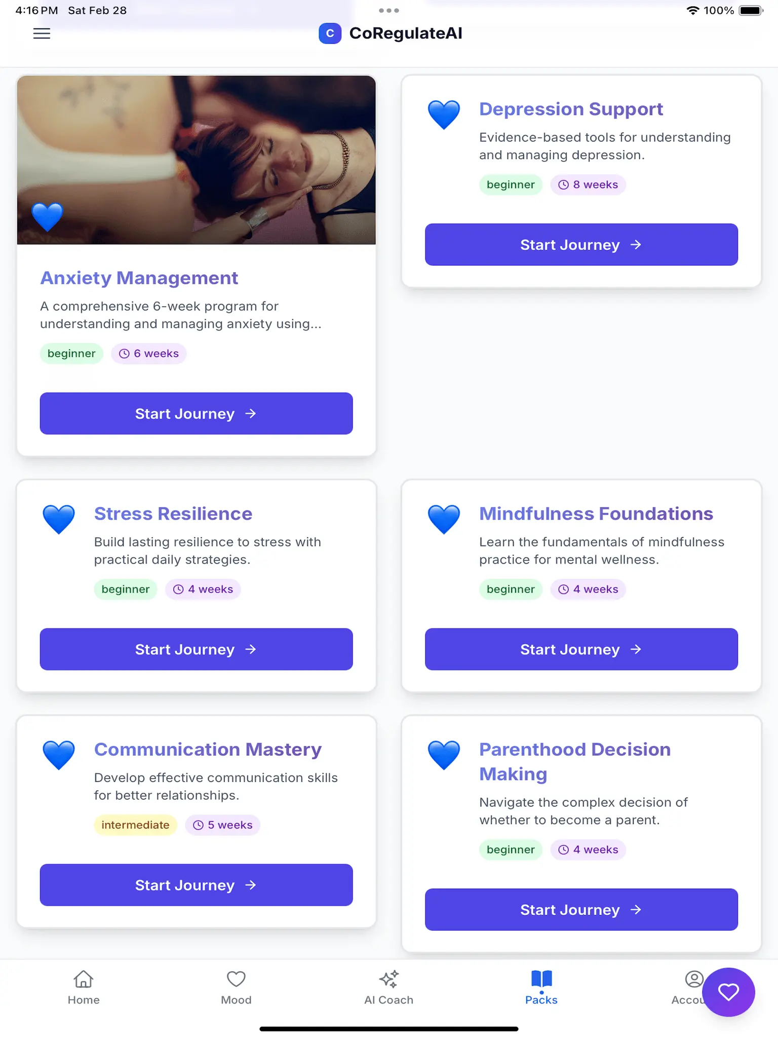 Screenshot 1 of CoRegulateAI