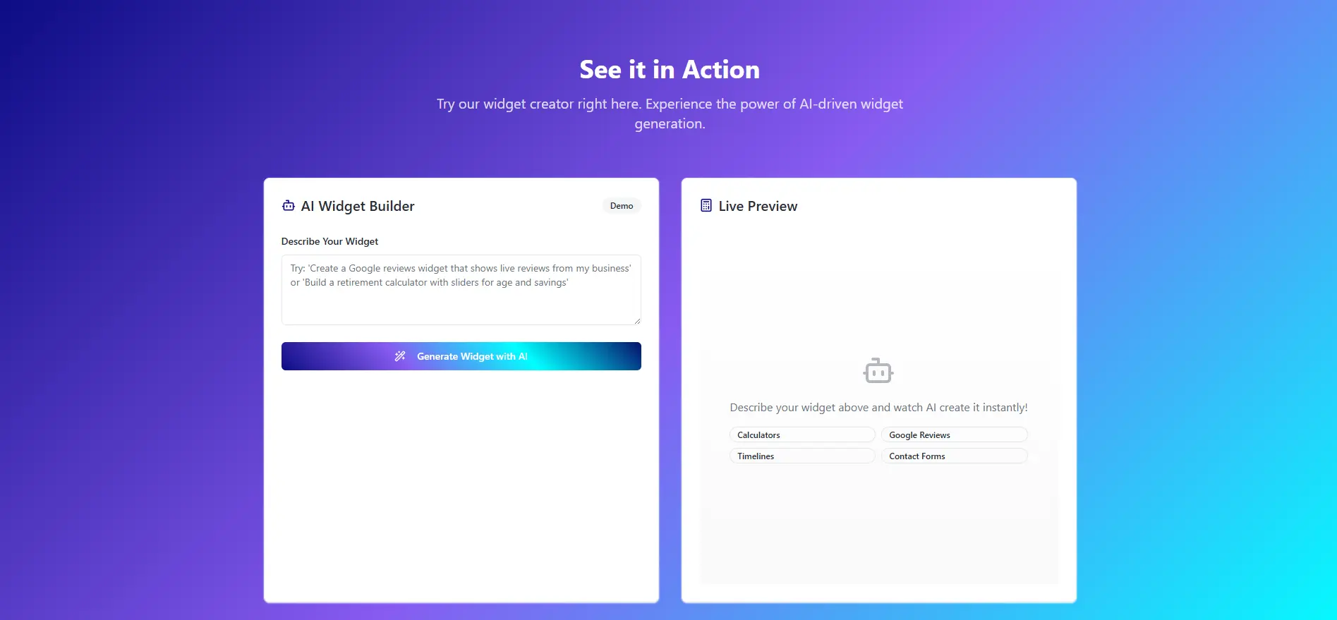 Screenshot 4 of WidgetlyAI