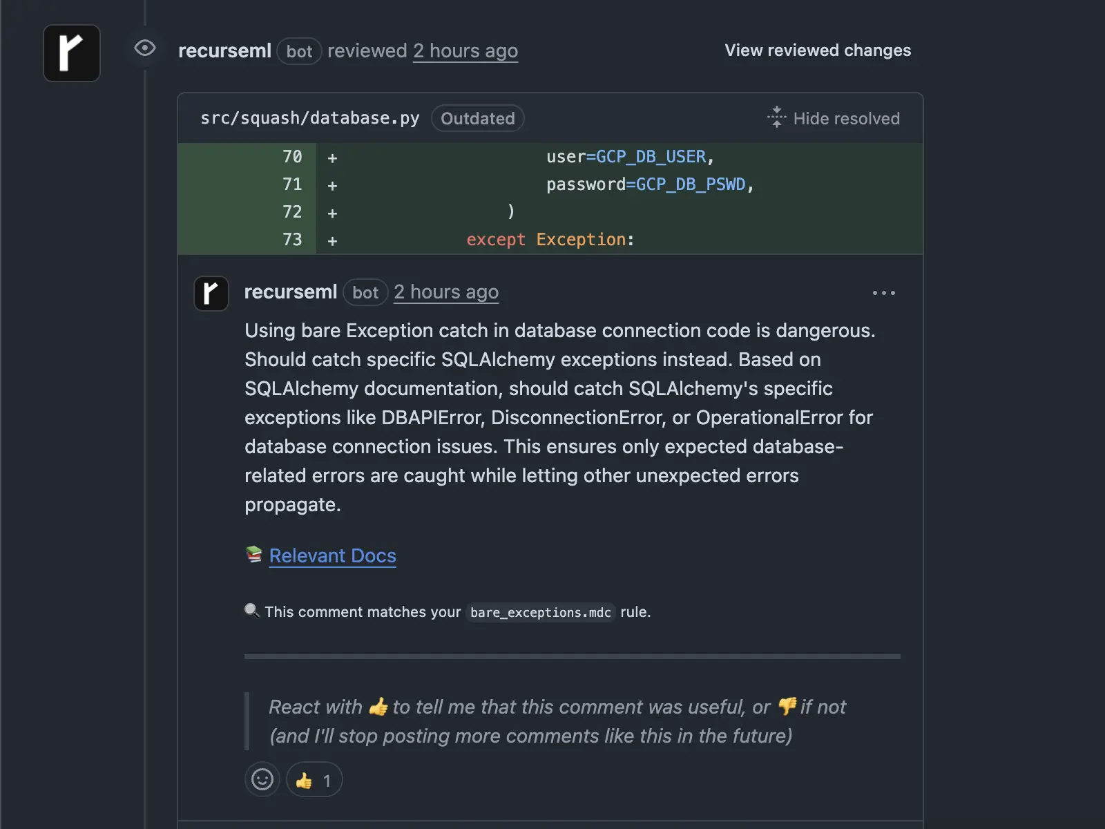 Screenshot 2 of Recurse ML