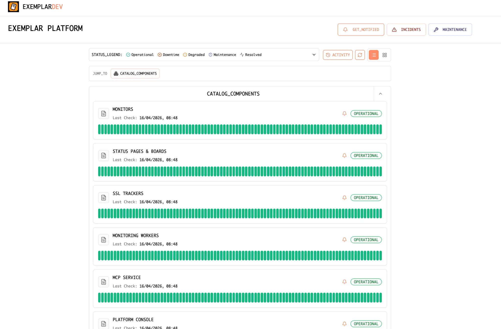 Screenshot 2 of Exemplar