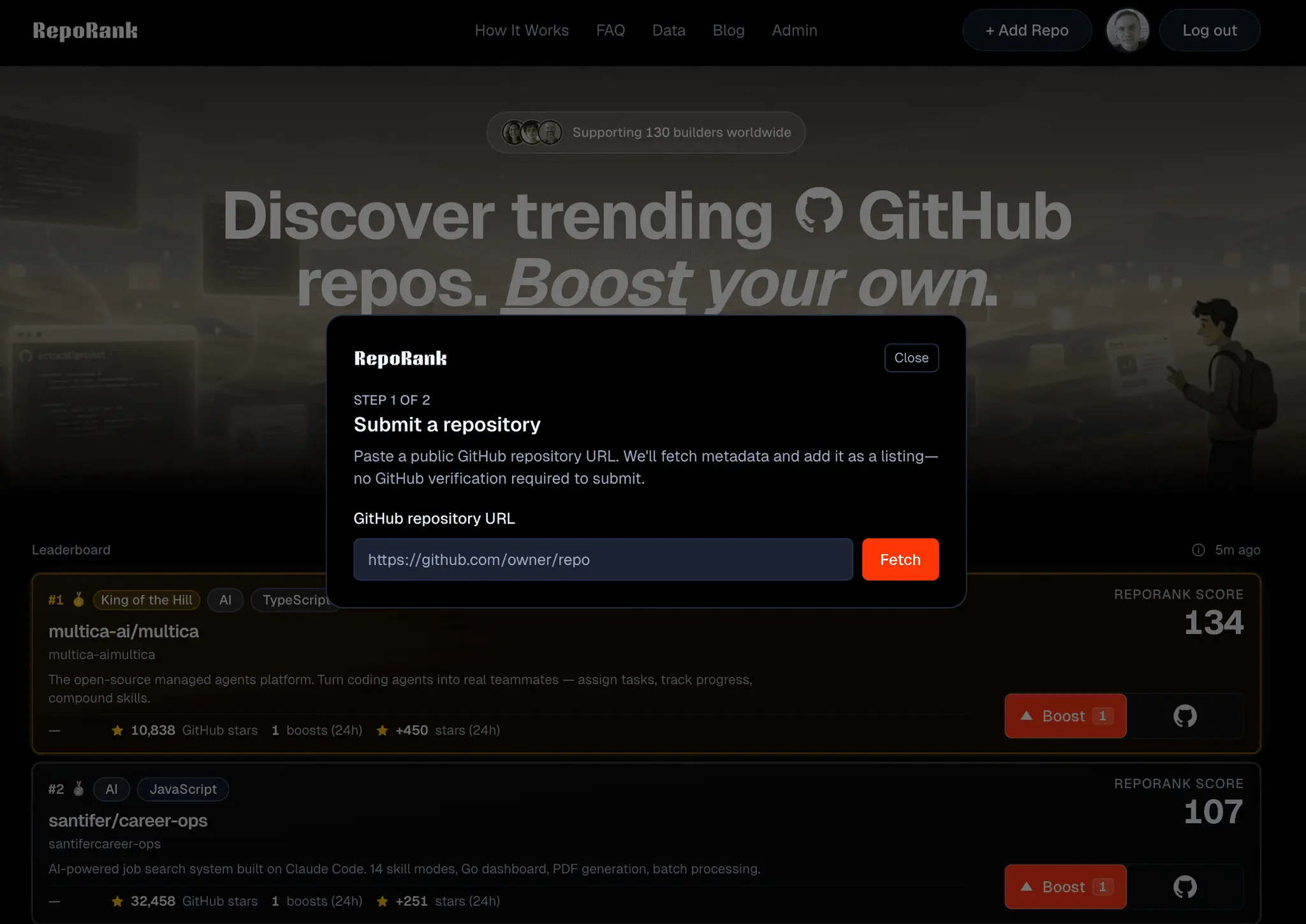 Screenshot 4 of RepoRank