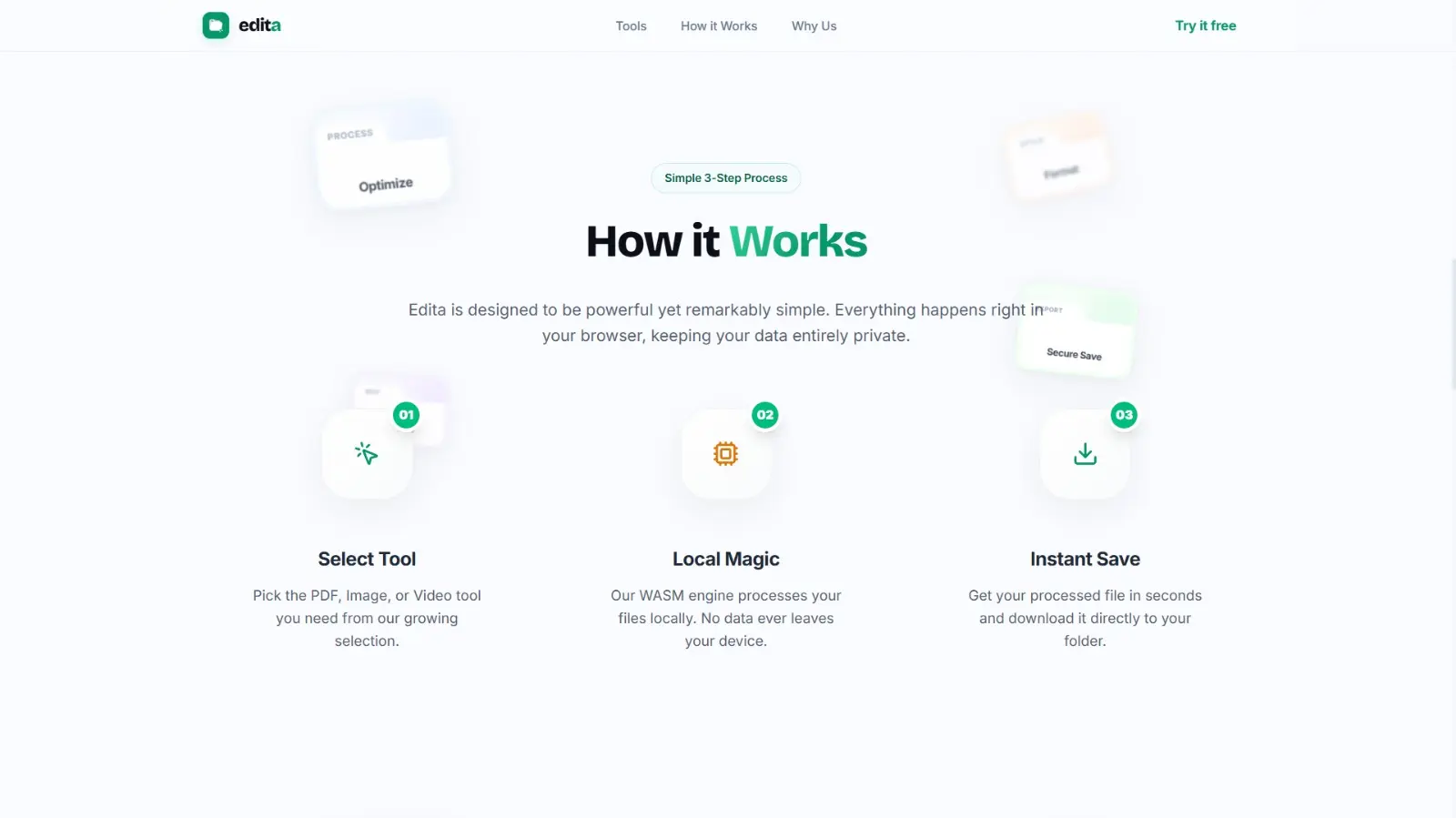 Screenshot 3 of edita.tools