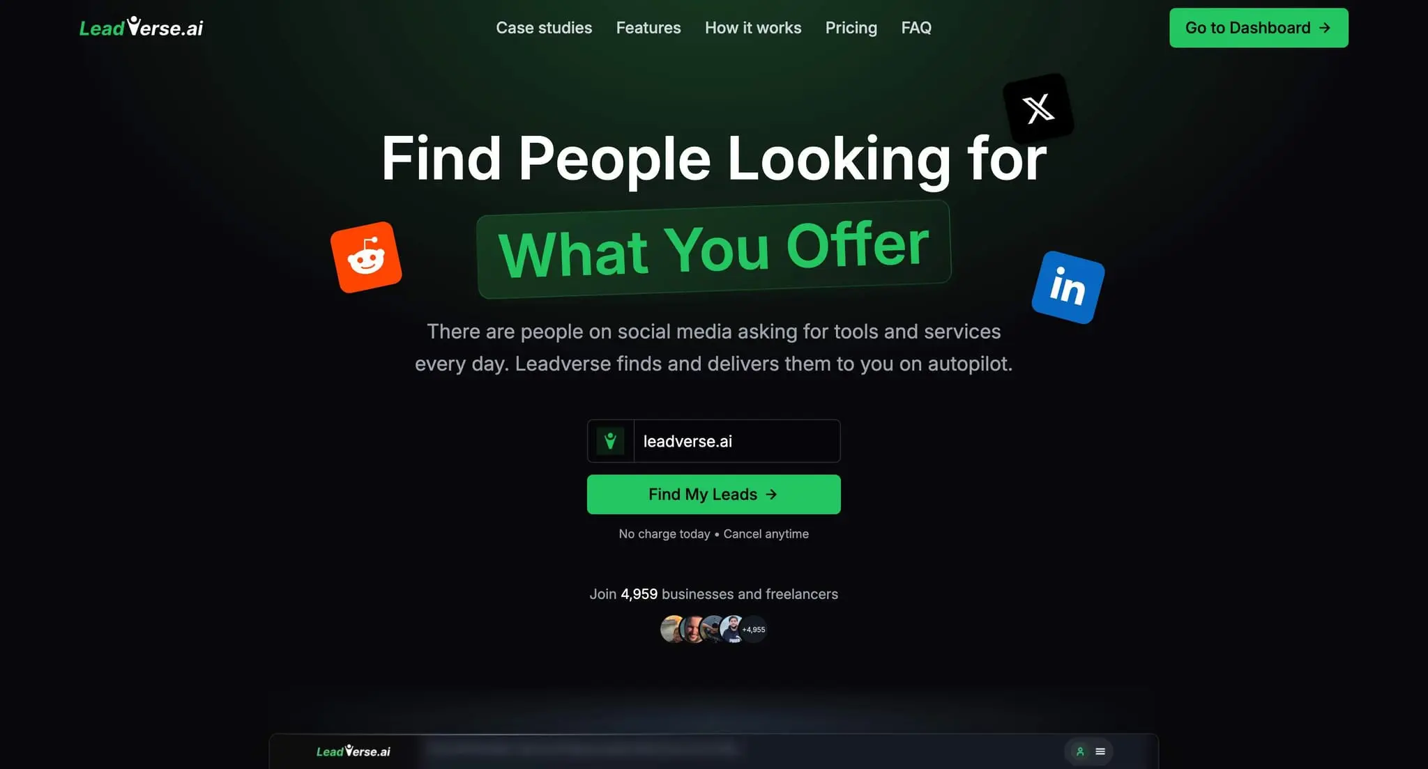 Screenshot 1 of Leadverse