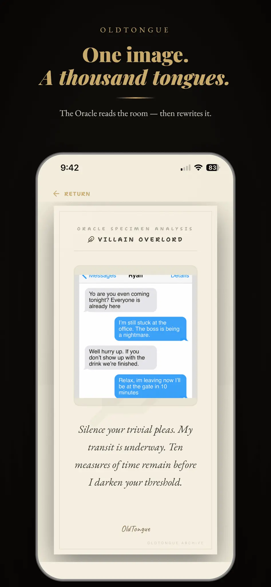 Screenshot 5 of OldTongue