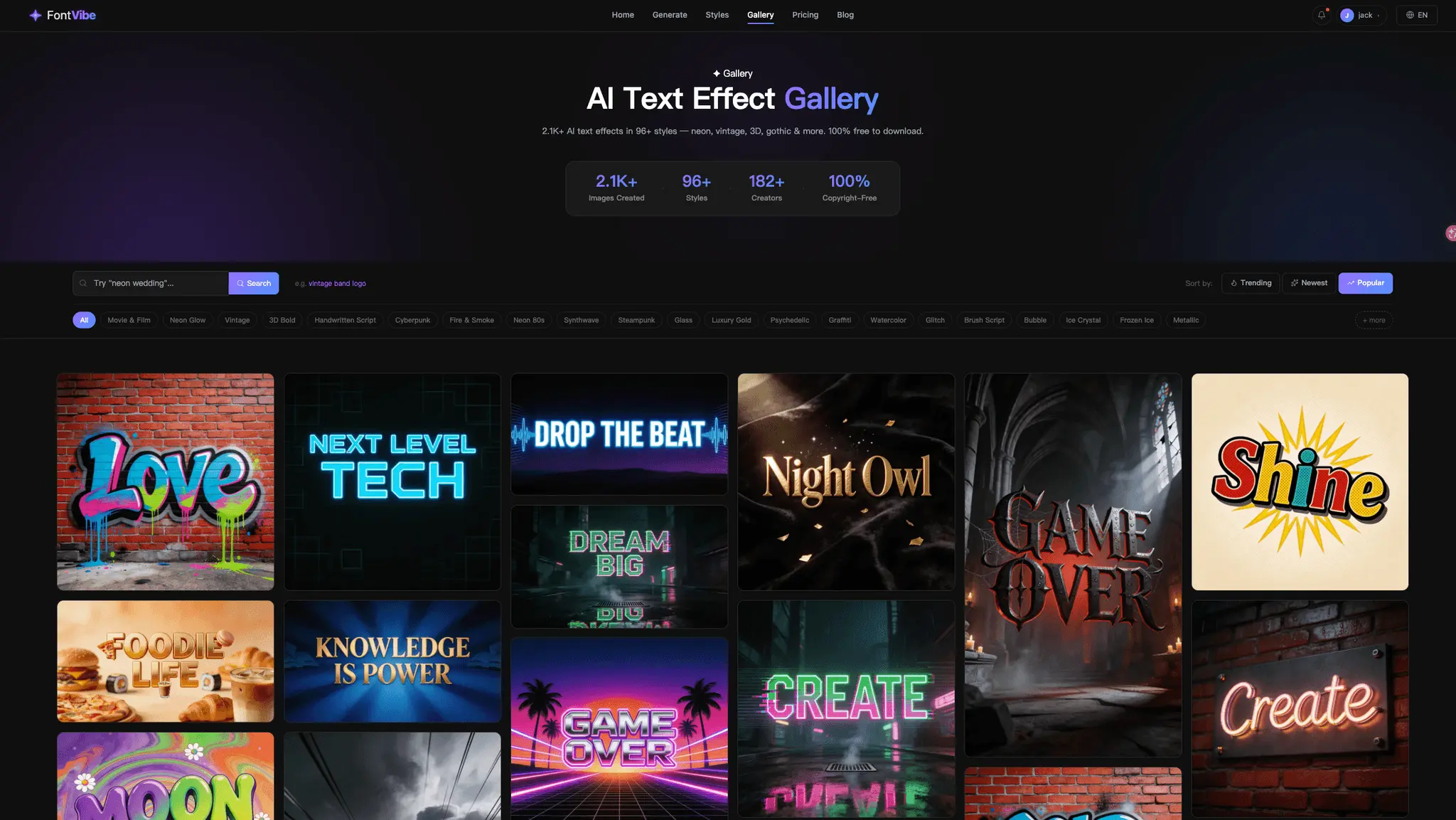 Screenshot 2 of FontVibe
